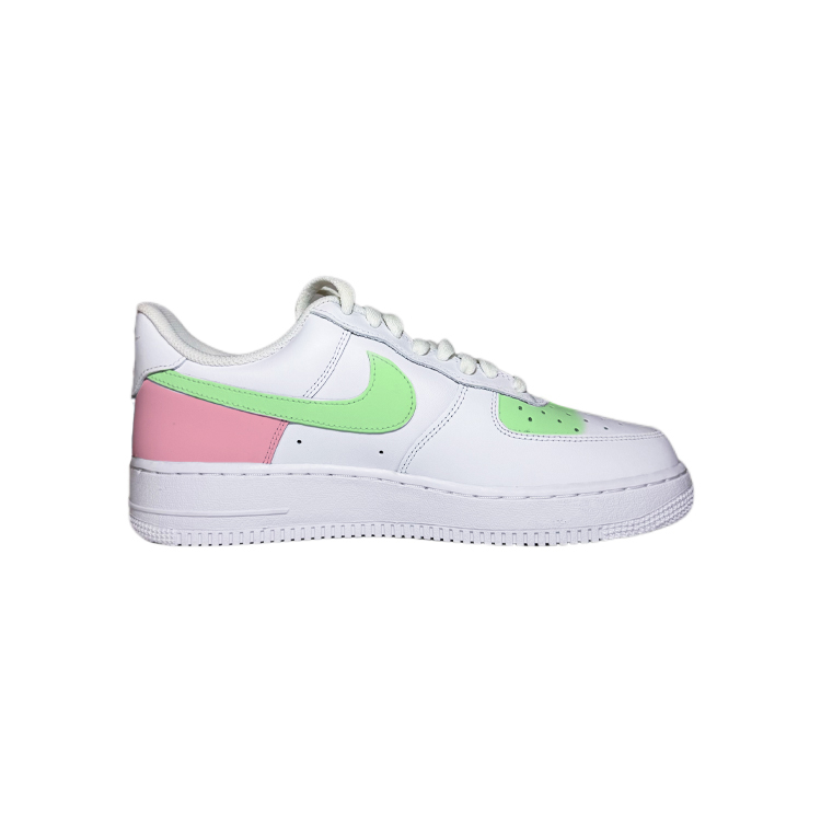 Nike Air Force 1 Watermelon Love Low top Skateboard Shoes Women's Pink White Green купить в интернет-магазине Yoocart с быстрой доставкой по России.