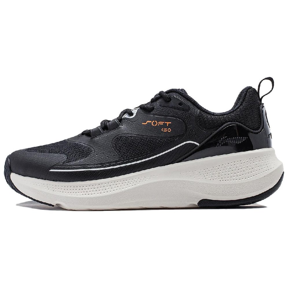 LiNing Soft ELEMENT Cushioned Wear-Resistant Lightweight Casual Shoes Men's Black