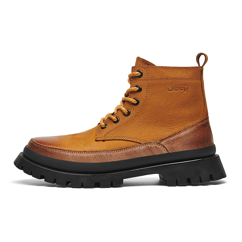 Jeep Short Martin Boot Men's Earth Yellow