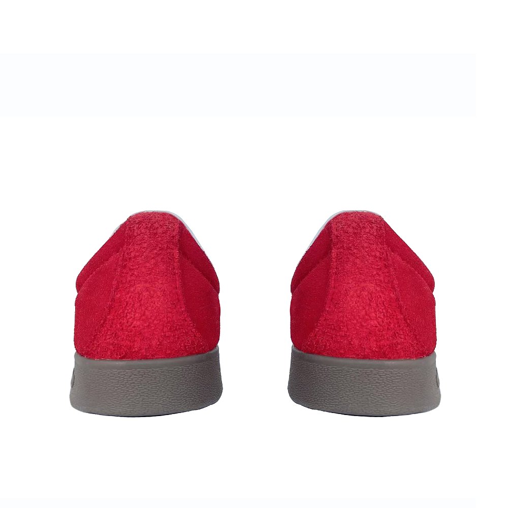 Adidas Neo VL Court 2.0 Red Rose Abrasion Resistant Low Top Skateboard Shoes Unisex Red White