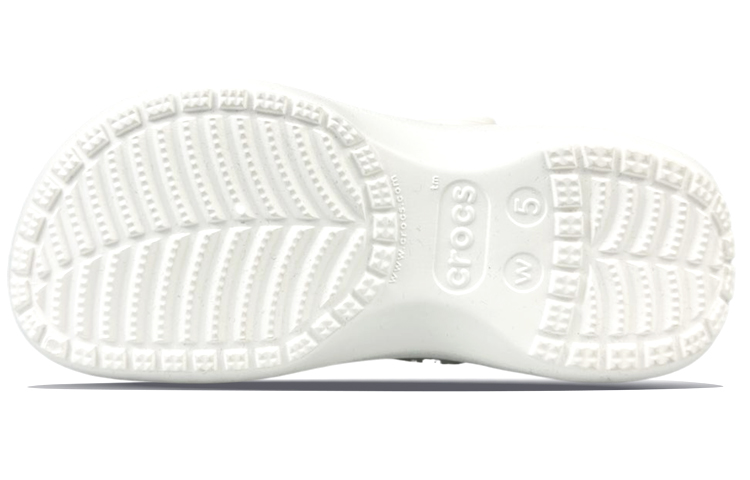 Crocs Classic Platform Clog Clogs Women's Black White