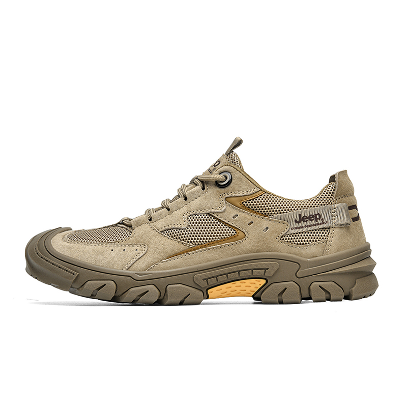 Jeep Mountaineering Hiking Shoes Women's Camel