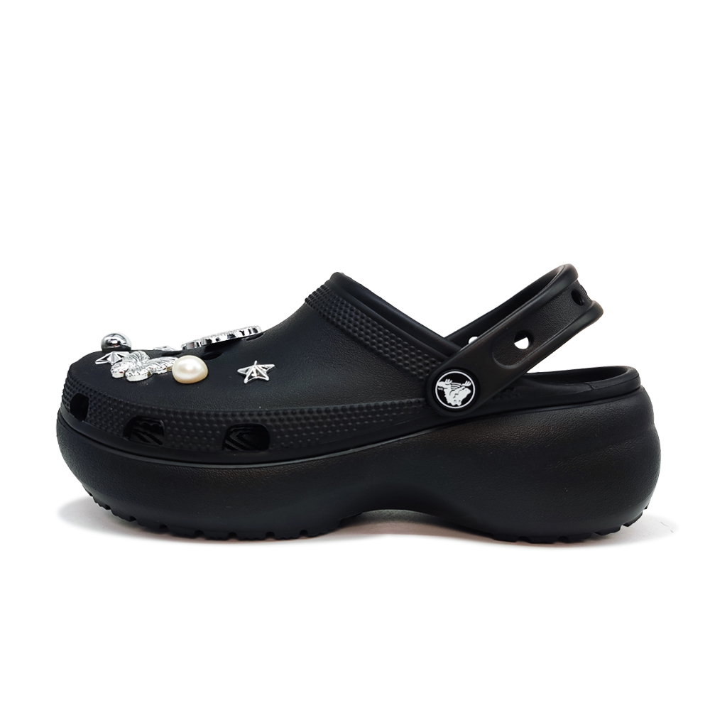 Crocs Classic Platform Clog Clogs Women's Black