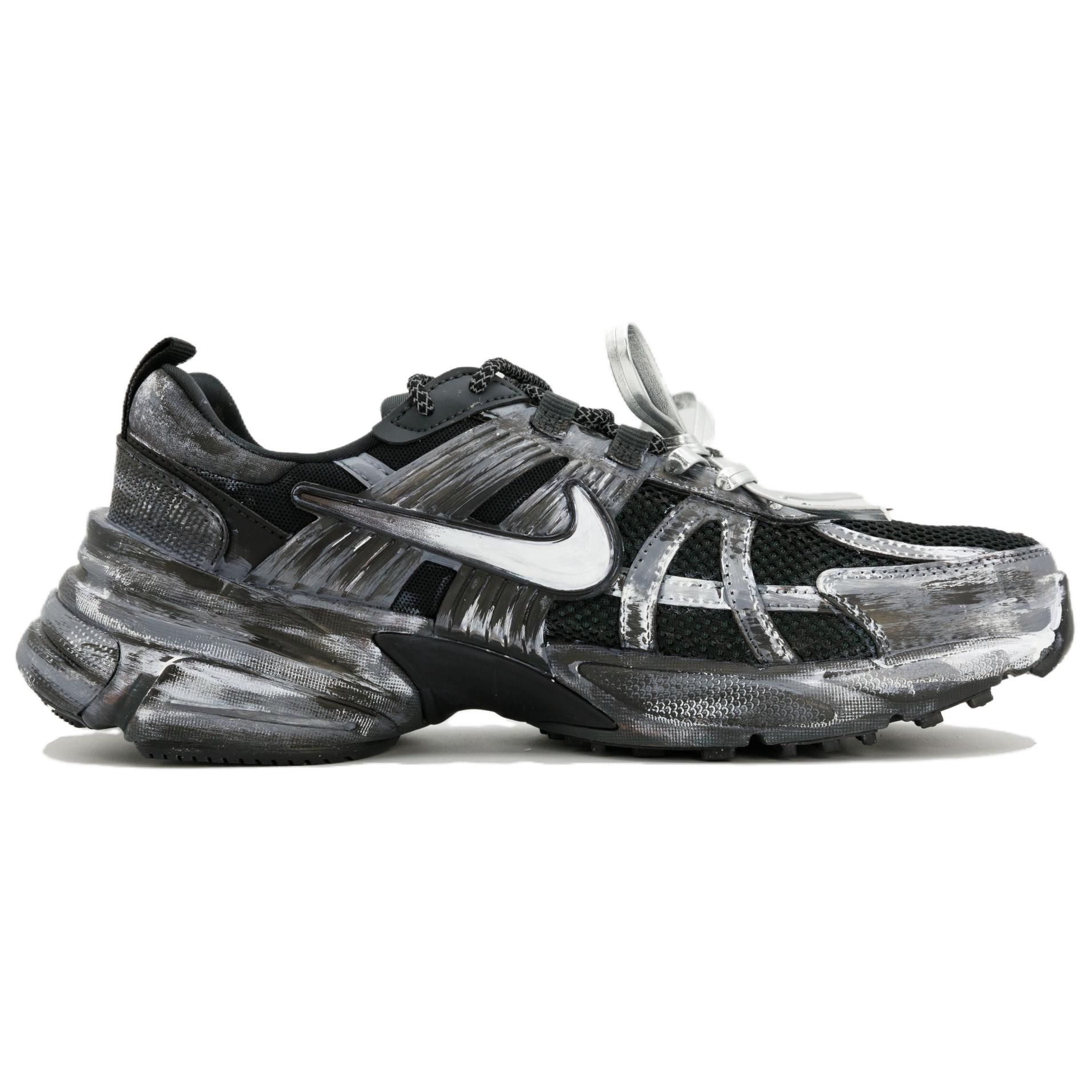 Nike V2K Run Abrasion Resistant Low top Casual Training City Commute Running Shoes Men's Black купить в интернет-магазине Yoocart с быстрой доставкой по России.