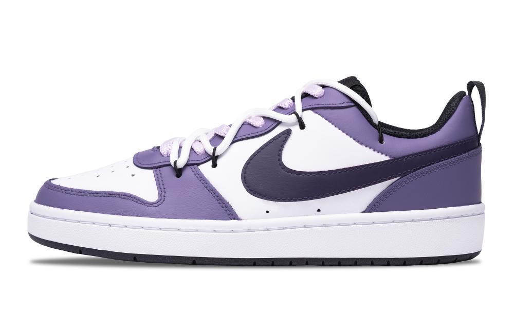 Nike Court Borough Encounter Taro Non-slip Lightweight Low-Top Skateboard Shoes GS Purple White