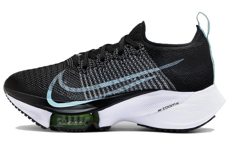 Nike Air Zoom Tempo Next% Flyknit Black White Women's