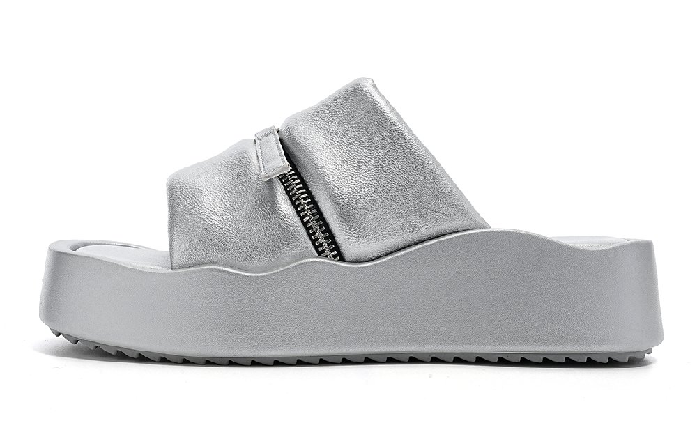 EBLAN Slide Slippers Women's Silver