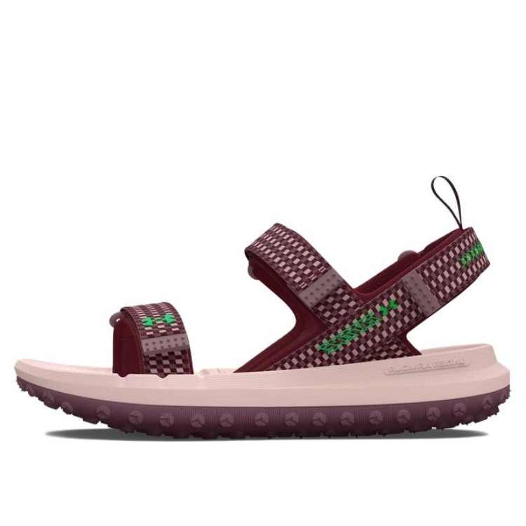 Under Armour Fat Tire Hiking Sandal 'Burgundy Pink'
