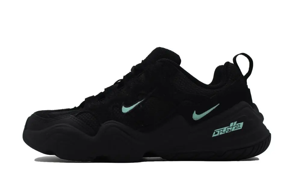 Nike Tech Hera Tide Black Gravity 2 Abrasion Resistant Breathable Low top Casual Shoes Unisex Black