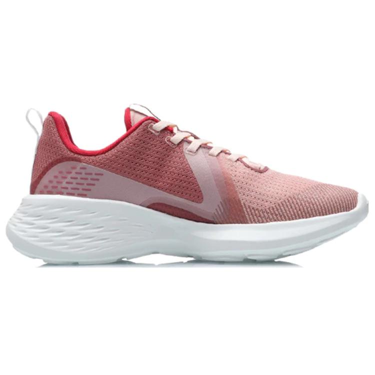 LiNing Anti-Slip And Wear-Resistant Breathable Low-Top Sports Casual Shoes Women's Pink