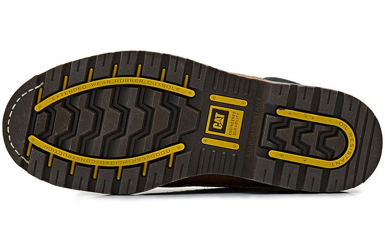 CAT Outdoor Boots Unisex Brown Yellow купить в интернет-магазине Yoocart с быстрой доставкой по России.