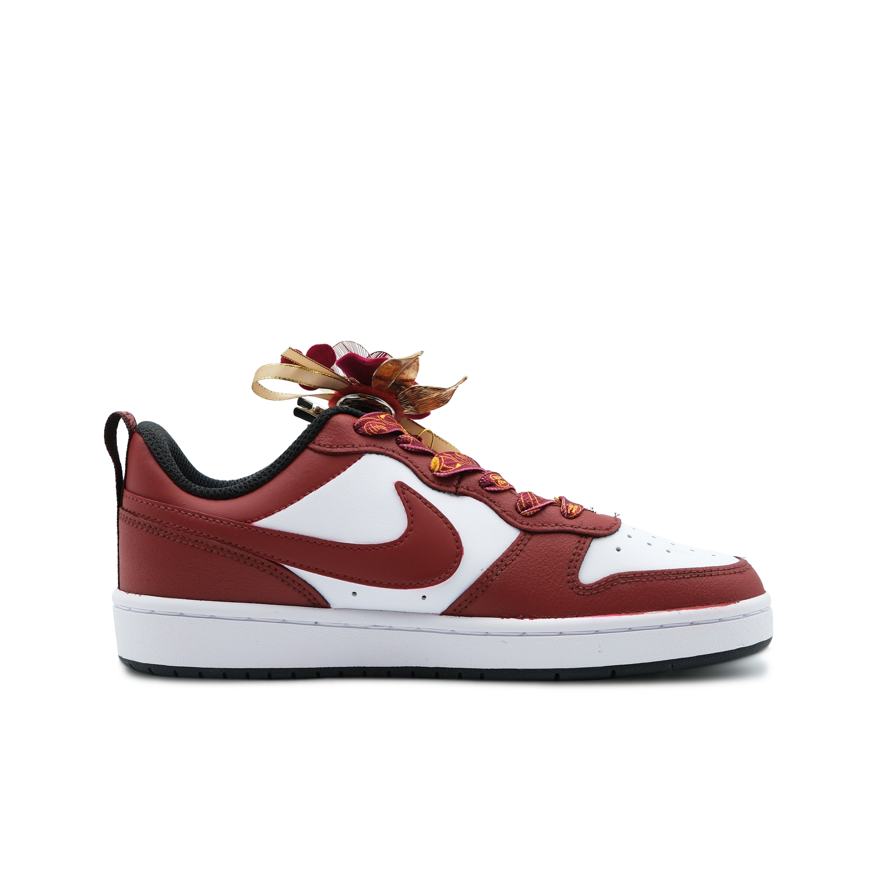 Nike Court Borough Slip Resistant Abrasion Resistant Low top Skateboard Shoes Women's Red купить в интернет-магазине Yoocart с быстрой доставкой по России.