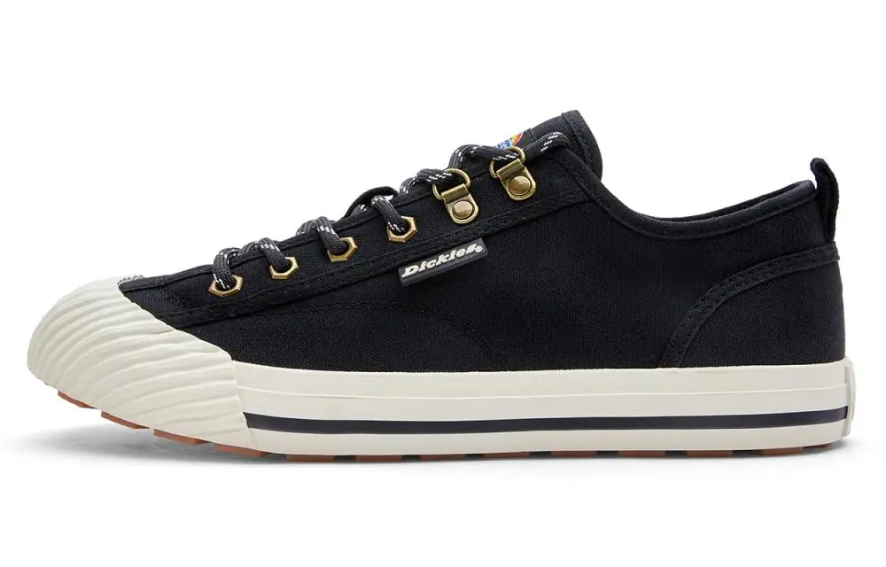 Dickies Low Top Skateboard Shoes Unisex Black