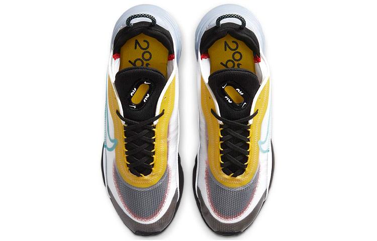 Nike Air Max 2090 White Speed Yellow Bleached Aqua купить в интернет-магазине Yoocart с быстрой доставкой по России.