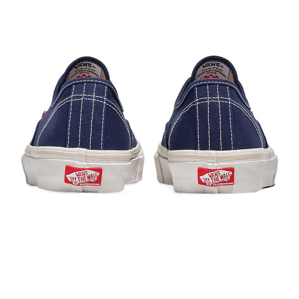Vans Skate Authentic Low Top Skateboard Shoes Unisex Marine Blue