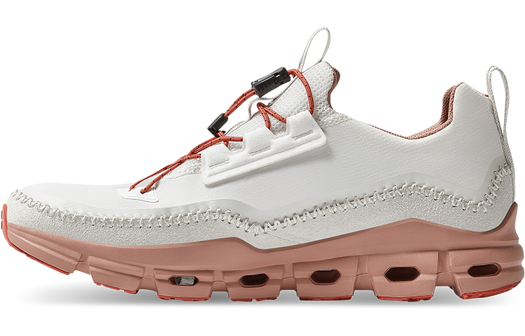 On Cloudaway Low Top Running Shoes Women's White Red