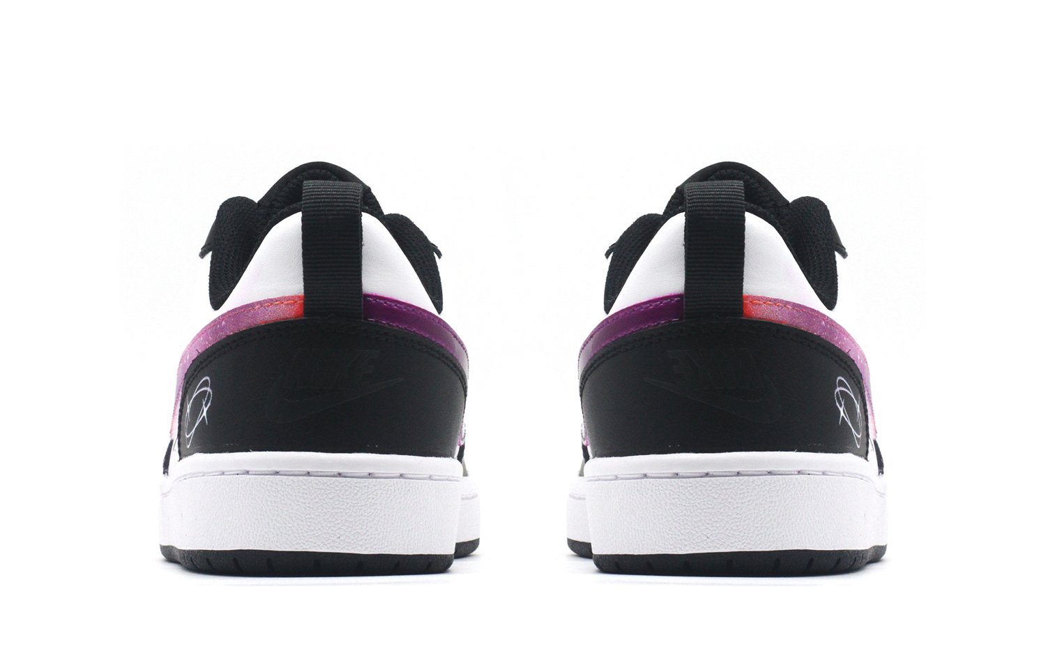 Nike Court Borough Low Starry Sea Slip-Resistant Cushioning Wear-Resistant Low-Top Skateboard Shoes GS Black Pink купить в интернет-магазине Yoocart с быстрой доставкой по России.