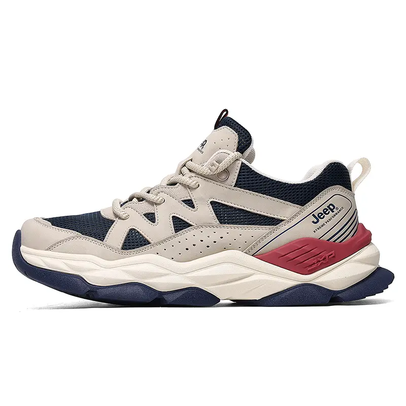 Jeep Low Top Casual Shoes Men's Dark Blue