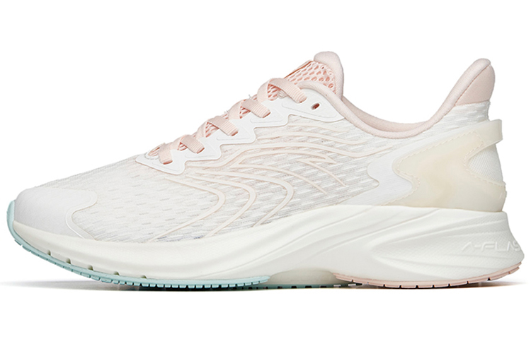 Anta Running Collection Slip-Resistant Low-Top Running Shoes Women's Pink White