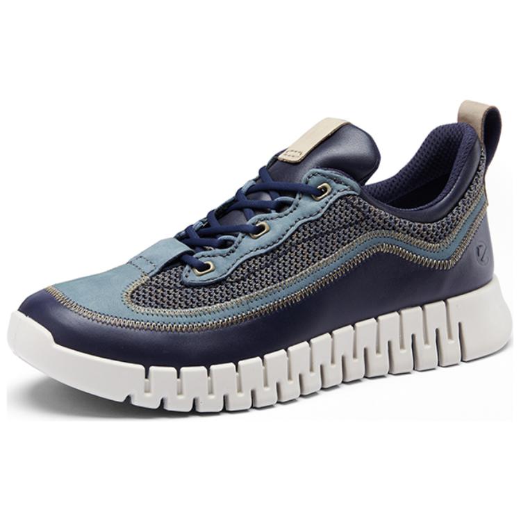 Ecco Smart Series Low-Top Casual Shoes Men's Blue купить в интернет-магазине Yoocart с быстрой доставкой по России.