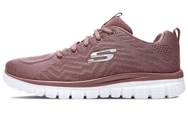Skechers Graceful Get Connected Pink White Women's