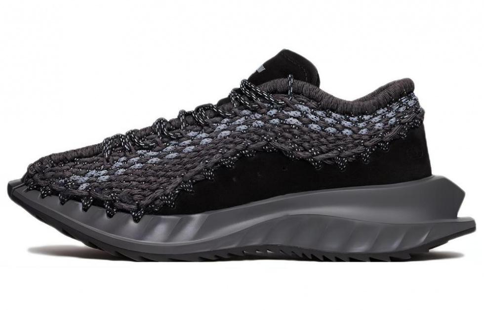 Valentino Crochet Sneakers 'Black'