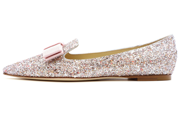 Jimmy Choo Gala Flat Shoes Women's Pink