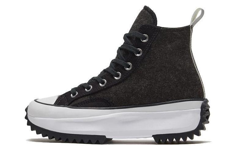 Converse Run Star Hike High Black Ice Black Silver