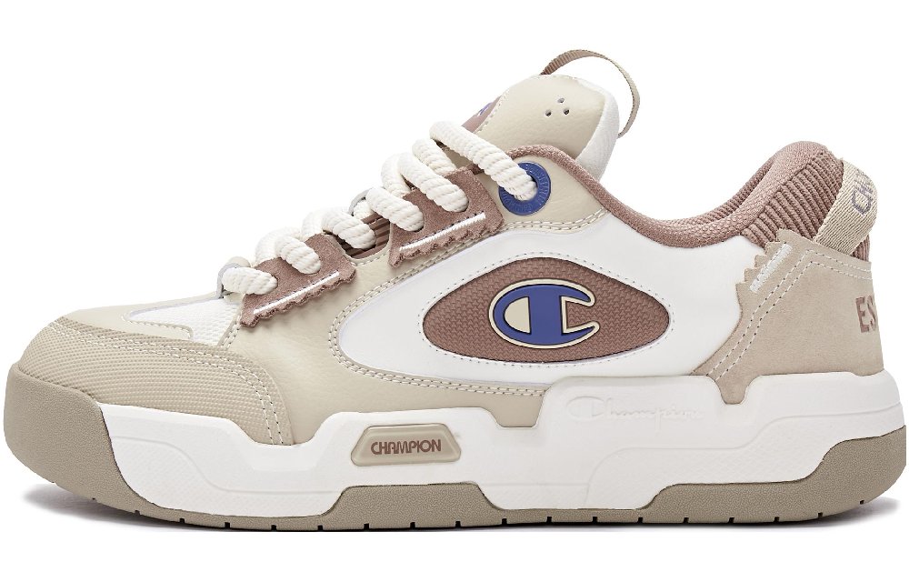 Champion Skateboard Shoes Men Low-Top Khaki