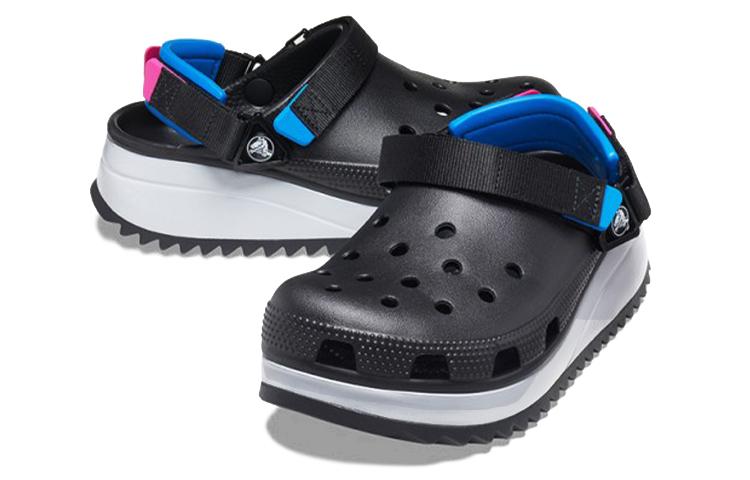 Crocs Classic Hiker Clog Sports Black Blue Red Sandals 'Black Blue Red' купить в интернет-магазине Yoocart с быстрой доставкой по России.