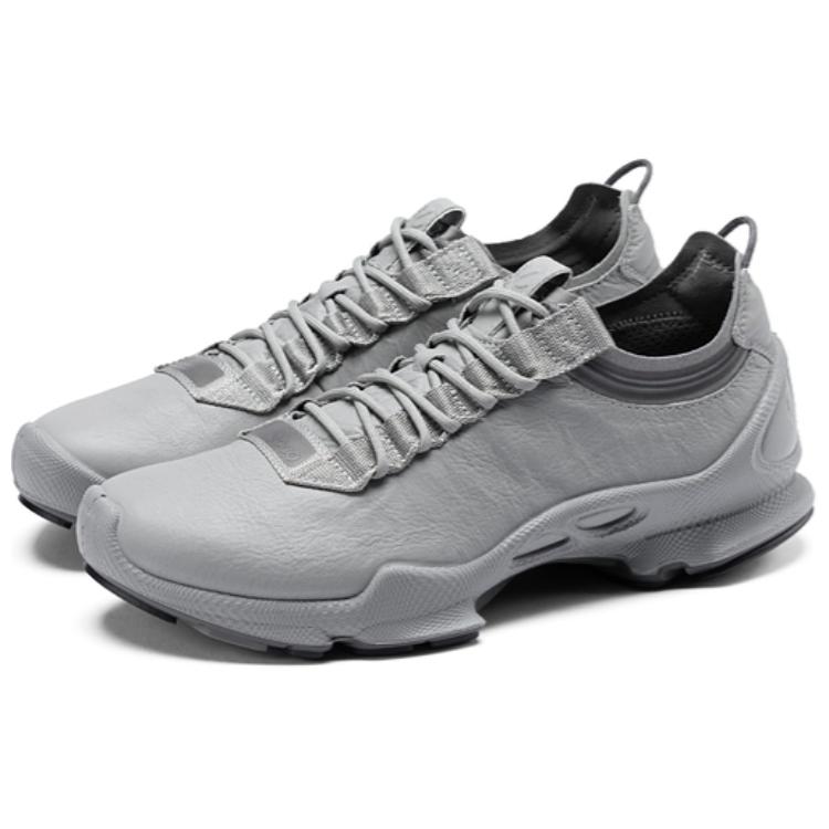 Ecco Striding C Wear-Resistant Low-Top Casual Running Shoes Men's Dove Gray купить в интернет-магазине Yoocart с быстрой доставкой по России.