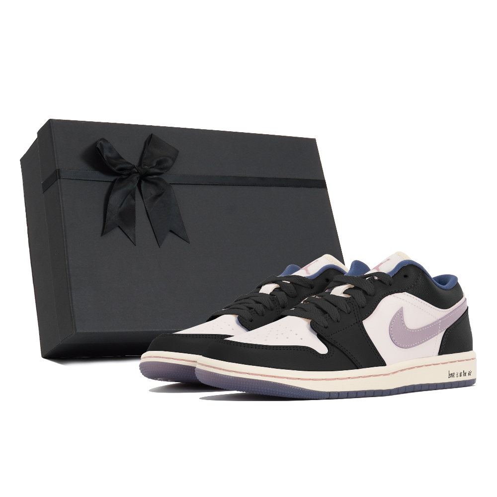 JORDAN Air JORDAN 1 Vintage Basketball Shoes Women's Low Top Pink