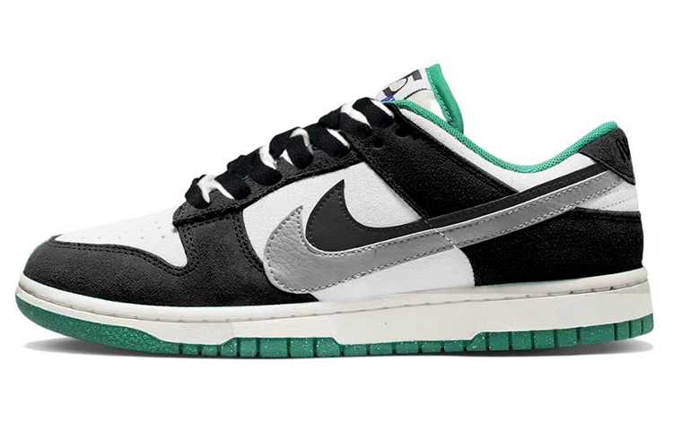 Nike Dunk Low Low-Top Skateboard Shoes Women's Black White