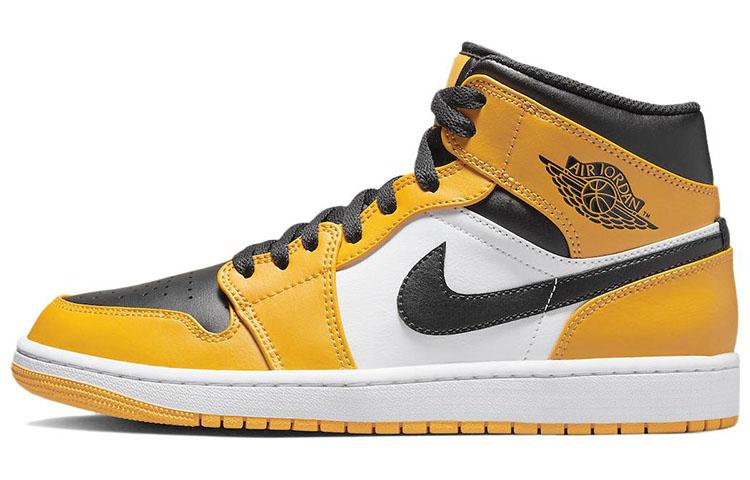 Air Jordan 1 Mid 'Reverse Yellow Toe'