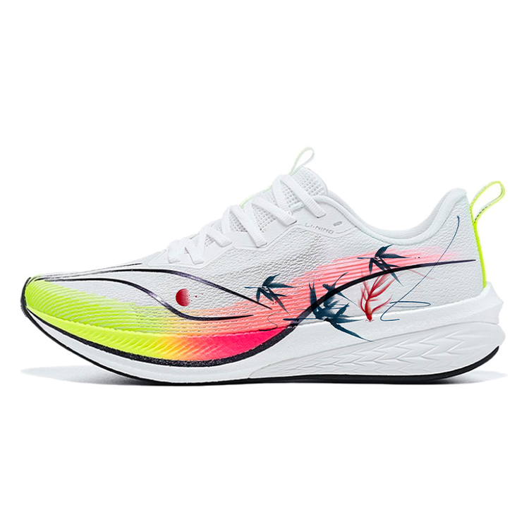 LiNing Red Hare 6 Pro Cushioning Anti-Slip And Wear-Resistant Low-Top Casual Running Shoes Men's White
