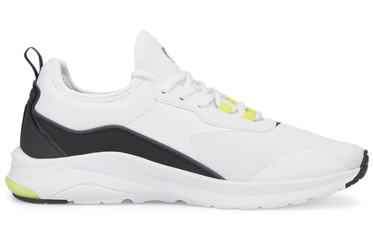 PUMA Electron Series Running Shoes Unisex Low top White/Black/Yellow