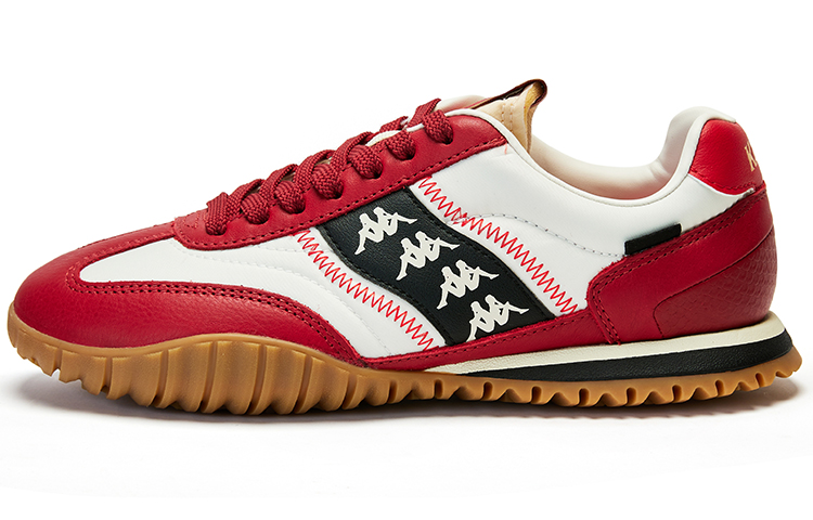 Kappa Cushioning, Wear Resistant Low Top Running Shoes Unisex Red