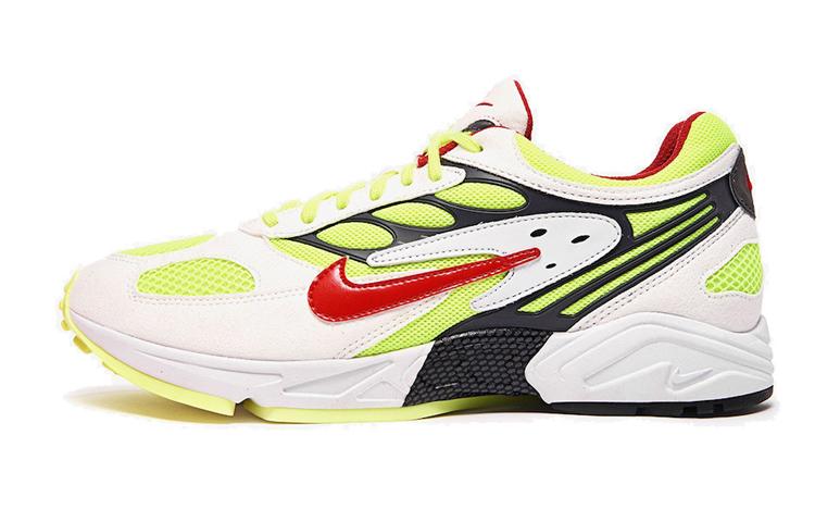 Nike Air Ghost Racer White Atom Red Neon Yellow