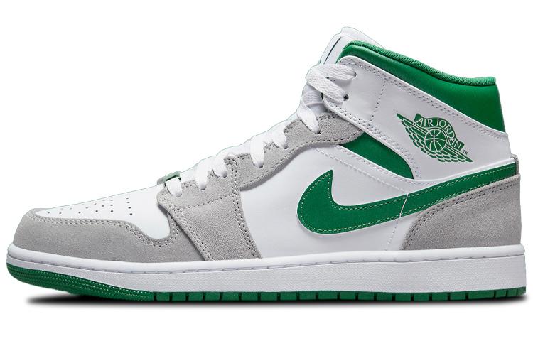 Air Jordan 1 Mid Se 'Grey Pine Green'
