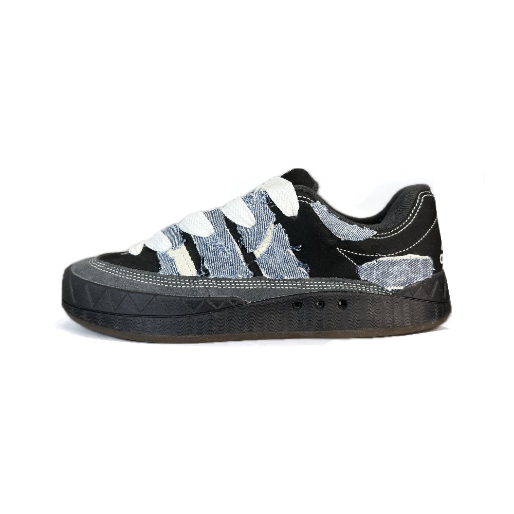 Adidas Originals Adimatic Coverage Low Top Skateboard Shoes Unisex Denim Blue