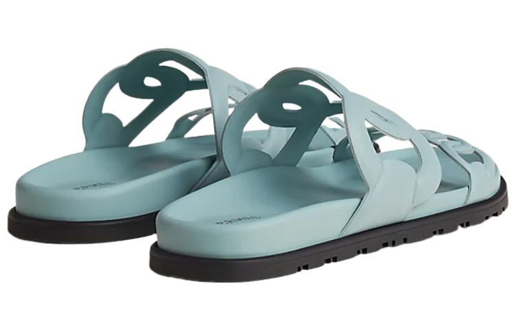 HERMES Extra Slide Slippers Women's Blue