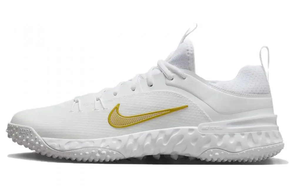 Nike Huarache 9 Elite Tf Lax 'White Metallic Vivid Gold'