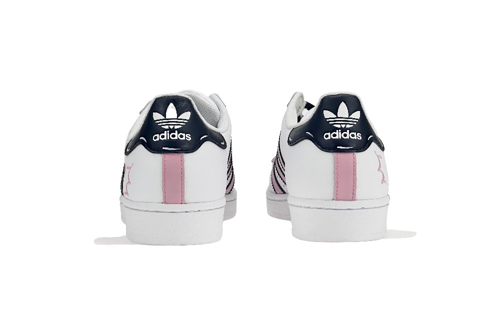 Adidas Originals Superstar Skateboard Shoes Unisex Low-Top Black