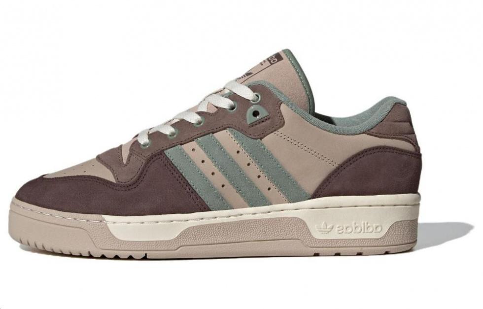 Adidas Originals Rivalry Trefoil Low-Top Skateboard Shoes Unisex Brown