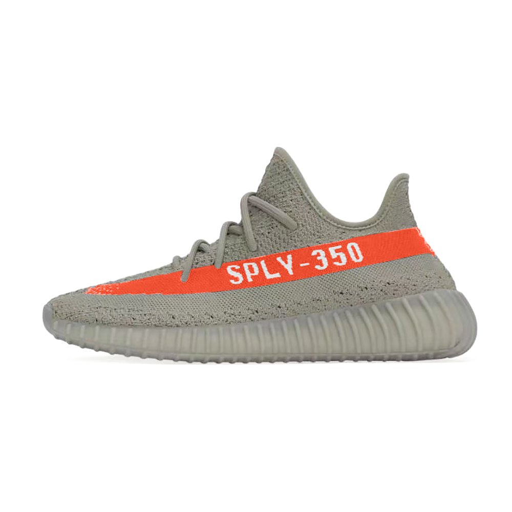 Adidas Originals Yeezy Boost 350 V2 Low Top Casual Shoes Unisex Cyan