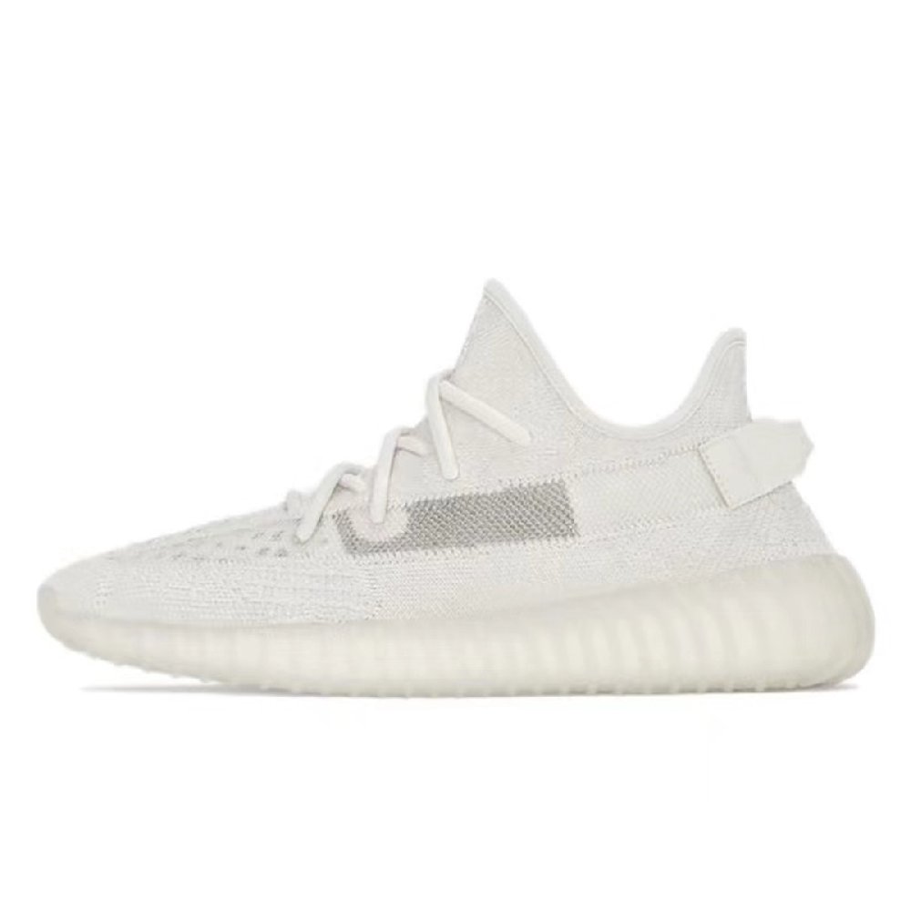 Adidas Originals Yeezy Boost 350 V2 Slip-Resistant Breathable Low-Top Casual Shoes Unisex White Black