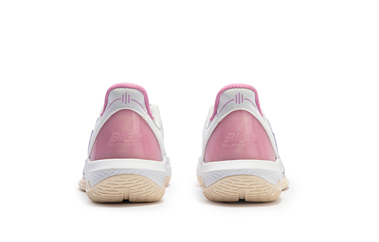 361° Big3 4.0 QUICK Basketball Shoes Women's Low Top 361 Degrees White/Digital Lavender