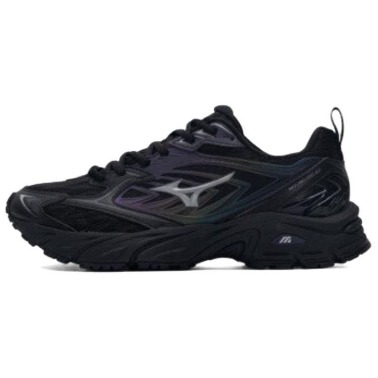 Mizuno FIYI V2 Durable Breathable Low-Top Chunky Sneakers Unisex Black