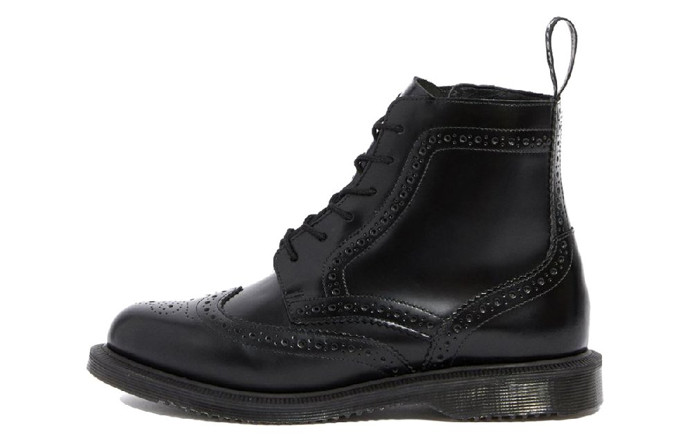 Dr. Martens Dr.Martens Delphine Smooth Dress Boots 'Black' Women's