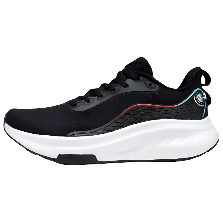 361° Anti-Slip And Wear-Resistant Breathable Low-Top Running Shoes Men's Black